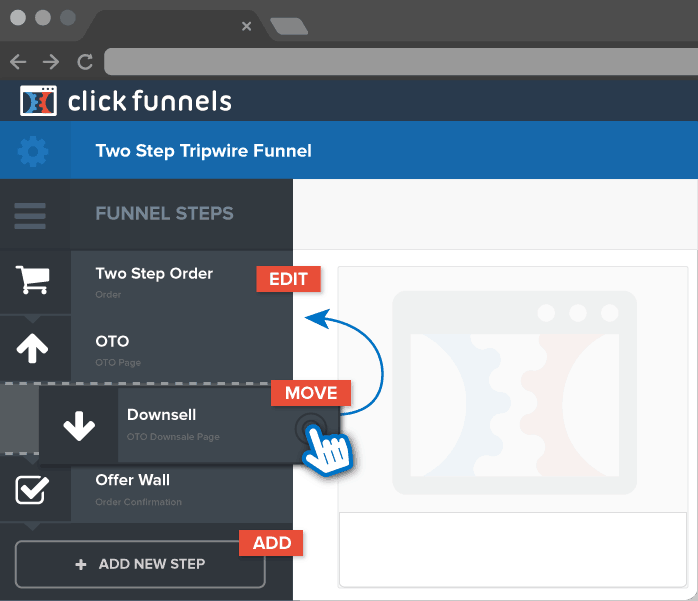 clickfunnels rediger anmeldelse
