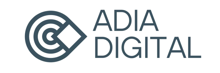 SEO bureau adia logo sort - gennemsigtig